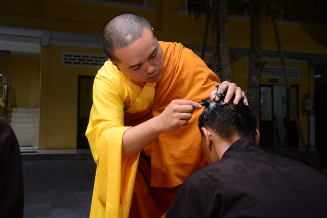 The first ordination ceremony in 2018