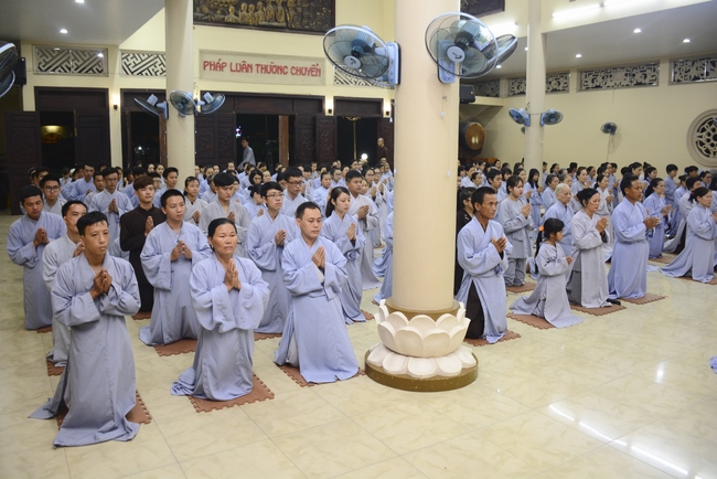 The first ordination ceremony in 2018