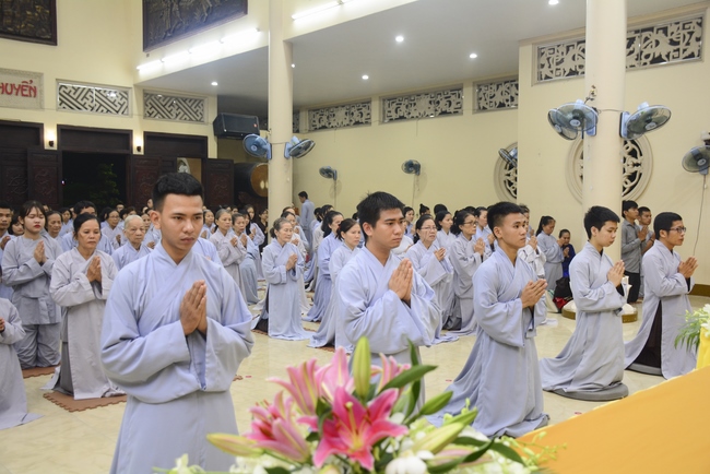 The first ordination ceremony in 2018