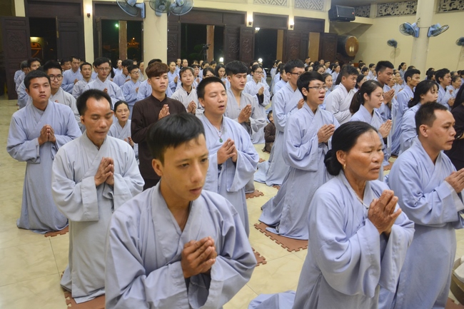 The first ordination ceremony in 2018