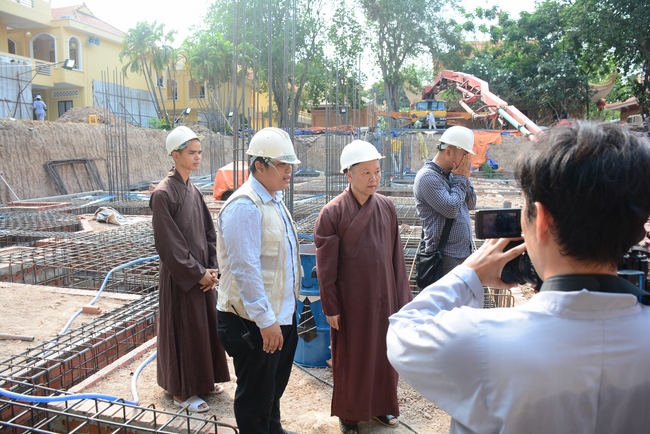 Basement concrete pouring the Multifunctional Building