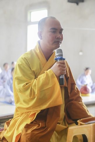 The second day of seven-day retreat “Learning  following the Buddha’s teachings”