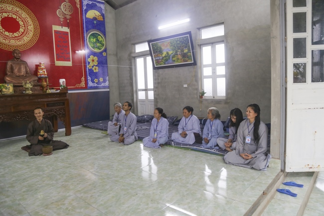 The second day of seven-day retreat “Learning  following the Buddha’s teachings”