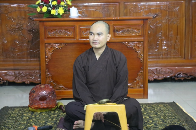 The second day of seven-day retreat “Learning  following the Buddha’s teachings”