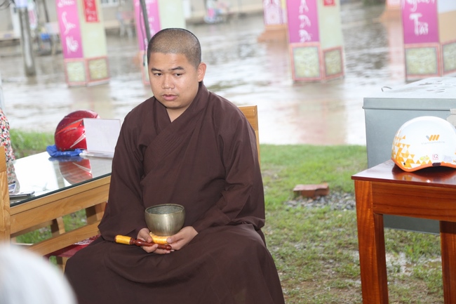 The second day of seven-day retreat “Learning  following the Buddha’s teachings”
