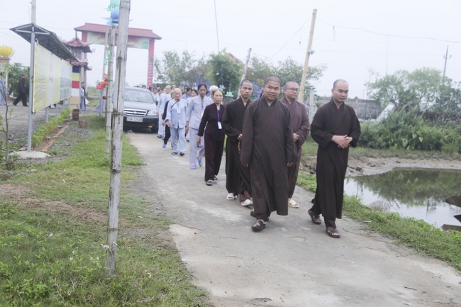 The third day of seven-day retreat “Learning  the Buddha’s conduct
