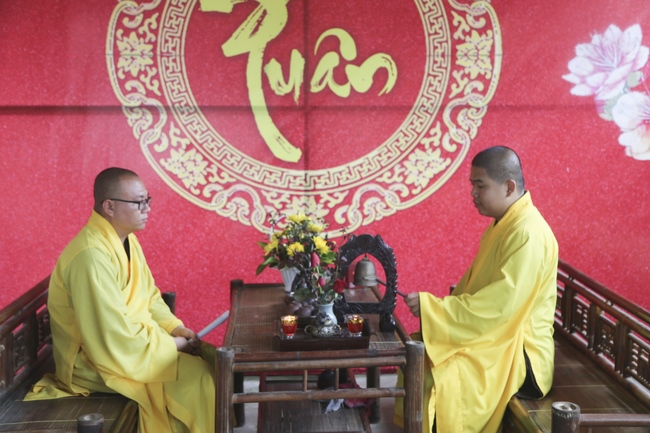 The third day of seven-day retreat “Learning  the Buddha’s conduct