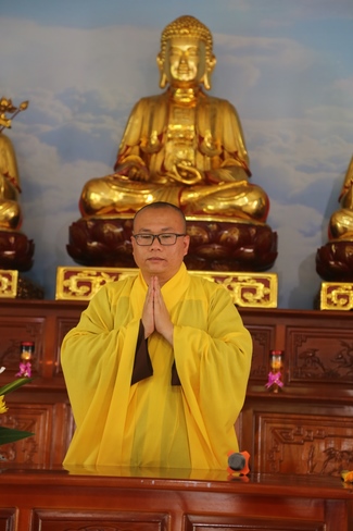 The third day of seven-day retreat “Learning  the Buddha’s conduct