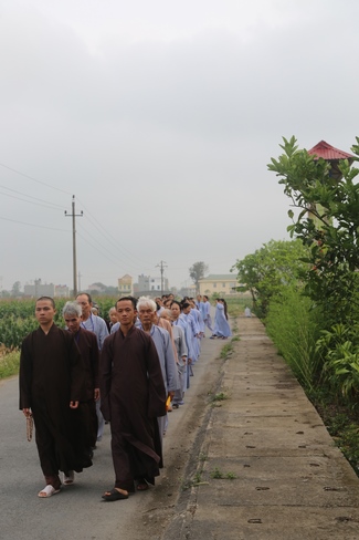 The third day of seven-day retreat “Learning  the Buddha’s conduct