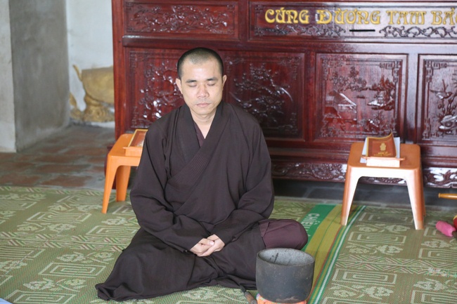 The fourth day of the Seven-Day Retreat “Learning  the Buddha’s conduct”