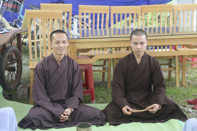 The fourth day of the Seven-Day Retreat “Learning  the Buddha’s conduct”