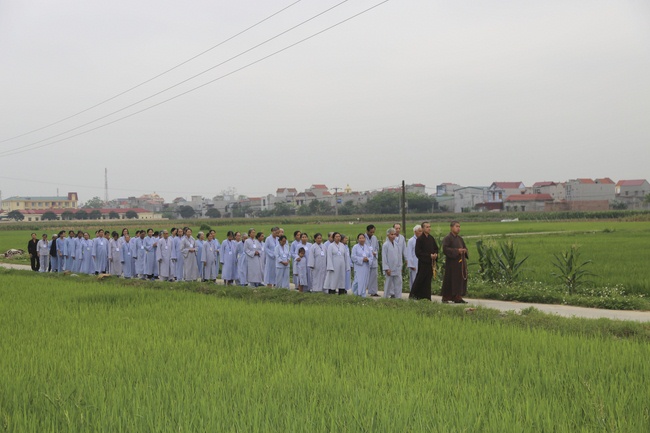 The fourth day of the Seven-Day Retreat “Learning  the Buddha’s conduct”