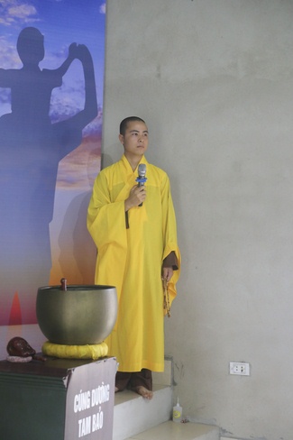 The fourth day of the Seven-Day Retreat “Learning  the Buddha’s conduct”