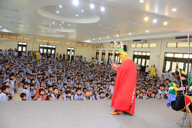 The Kid’s Playground “Coming to the Buddha”