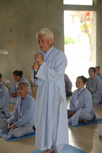 The fifth day of the cultivation course “Following Buddha’s Virtue”