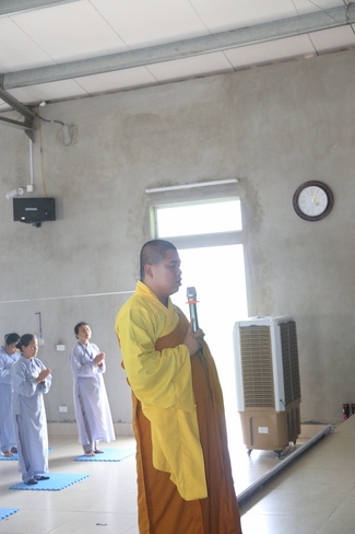 The fifth day of the cultivation course “Following Buddha’s Virtue”