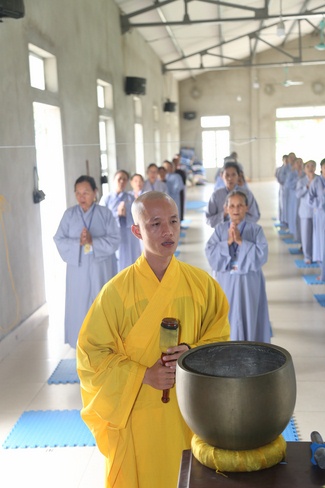 The fifth day of the cultivation course “Following Buddha’s Virtue”