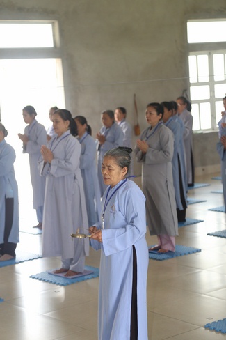 The fifth day of the cultivation course “Following Buddha’s Virtue”