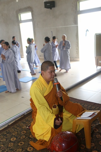 The fifth day of the cultivation course “Following Buddha’s Virtue”