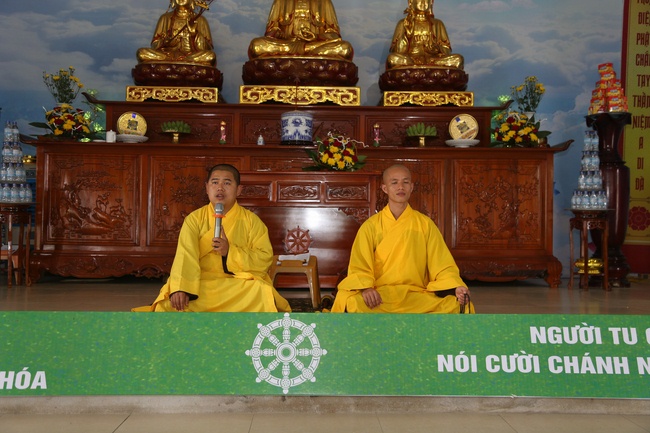 The fifth day of the cultivation course “Following Buddha’s Virtue”