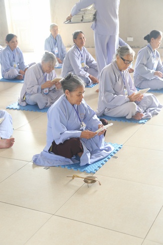 The fifth day of the cultivation course “Following Buddha’s Virtue”