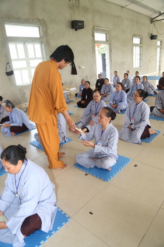 The fifth day of the cultivation course “Following Buddha’s Virtue”