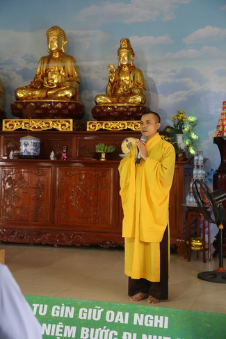The fifth day of the cultivation course “Following Buddha’s Virtue”