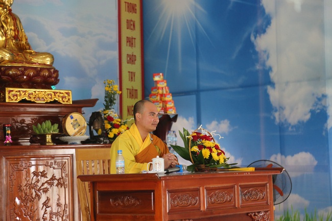 The fifth day of the cultivation course “Following Buddha’s Virtue”