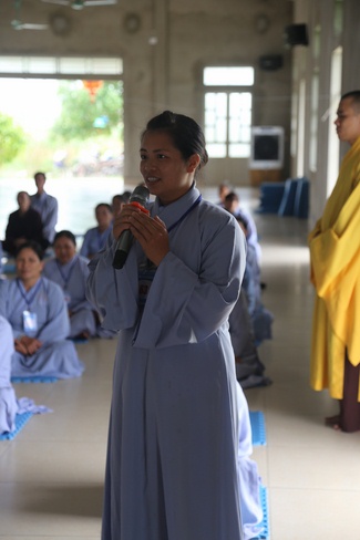 The fifth day of the cultivation course “Following Buddha’s Virtue”