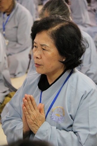 Khóa tu “Một ngày an lạc và lễ Ngũ Bách danh” tại chùa Hòa Phúc