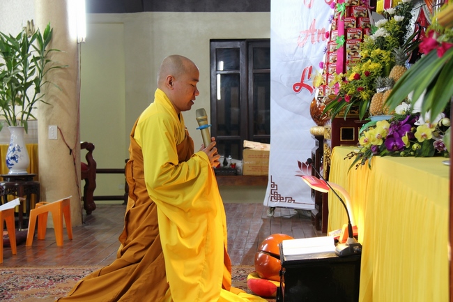 Khóa tu “Một ngày an lạc và lễ Ngũ Bách danh” tại chùa Hòa Phúc