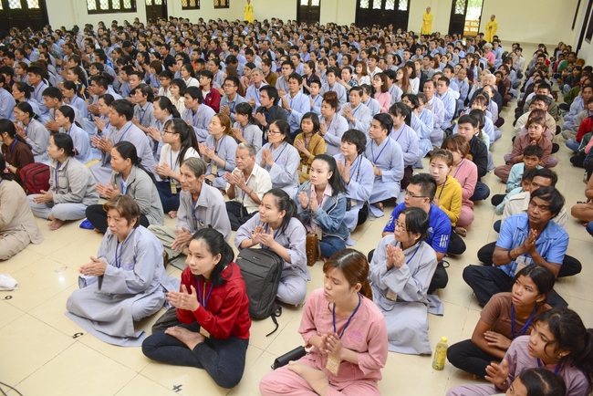Taking Refuge With The Triratna, 1st  Ceremony Of 2018