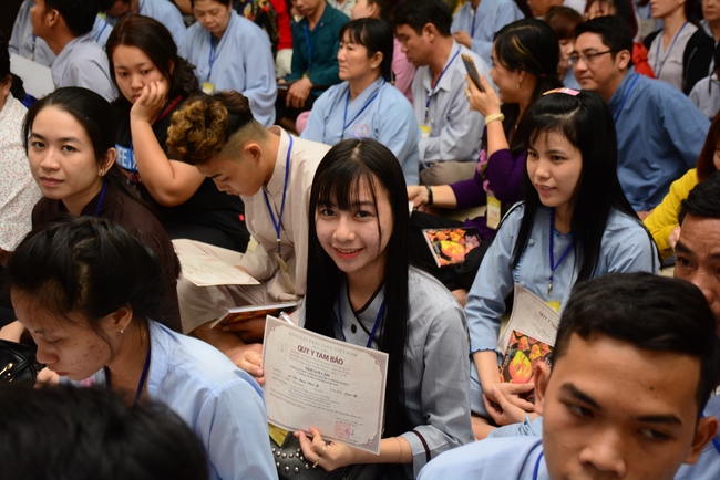 Taking Refuge With The Triratna, 1st  Ceremony Of 2018