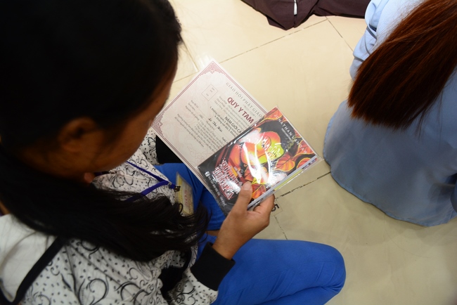 Taking Refuge With The Triratna, 1st  Ceremony Of 2018