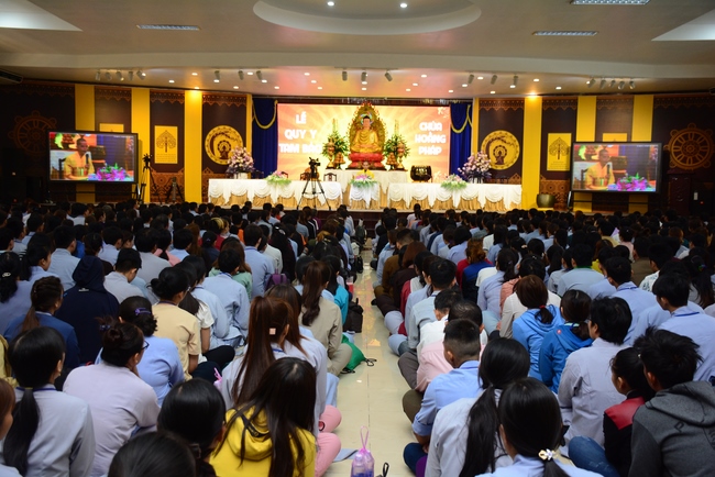 Taking Refuge With The Triratna, 1st  Ceremony Of 2018