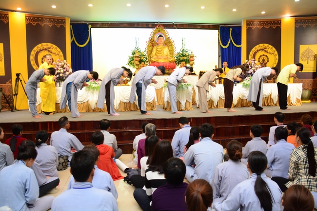 Taking Refuge With The Triratna, 1st  Ceremony Of 2018