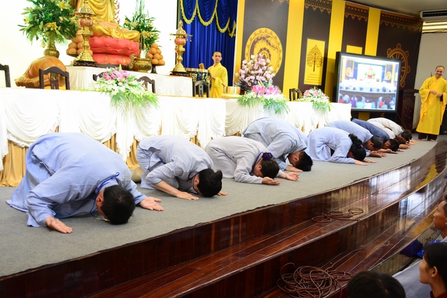 Taking Refuge With The Triratna, 1st  Ceremony Of 2018