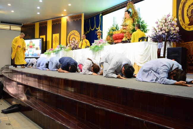 Taking Refuge With The Triratna, 1st  Ceremony Of 2018