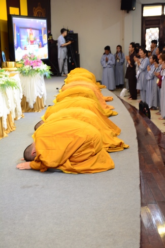 Taking Refuge With The Triratna, 1st  Ceremony Of 2018