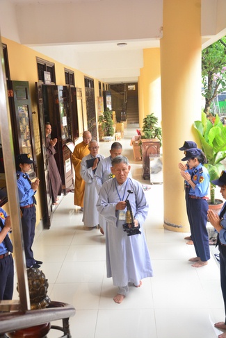 The preaching “People know how to develop peacefulness”