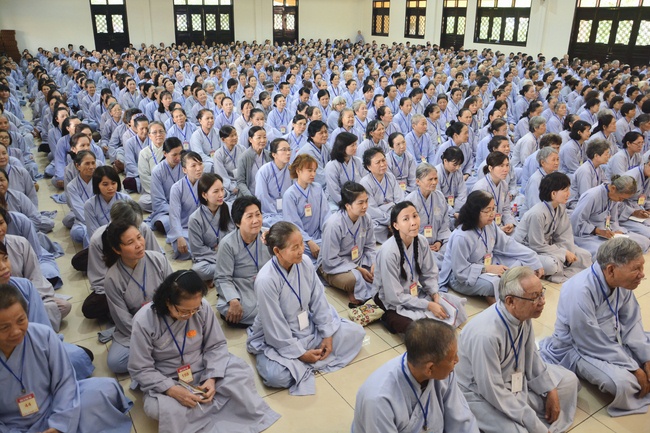 The preaching “People know how to develop peacefulness”