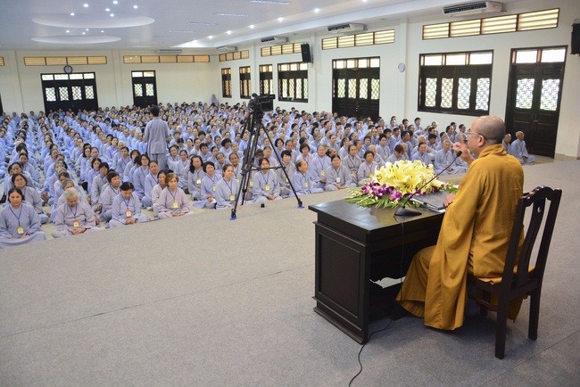 The preaching “People know how to develop peacefulness”