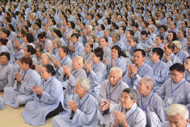 The preaching “People know how to develop peacefulness”