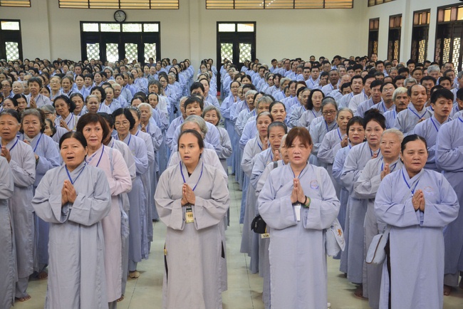 The preaching “People know how to develop peacefulness”