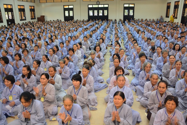 The preaching “People know how to develop peacefulness”