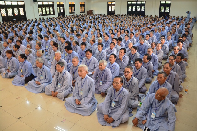 The preaching “People know how to develop peacefulness”