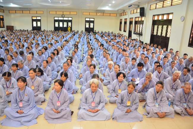 The speech “Examine yourself!” in 88th Seven-Day Retreat