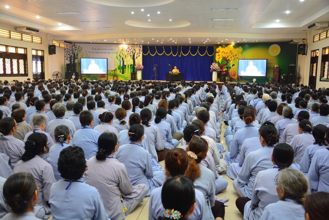 The speech “Examine yourself!” in 88th Seven-Day Retreat