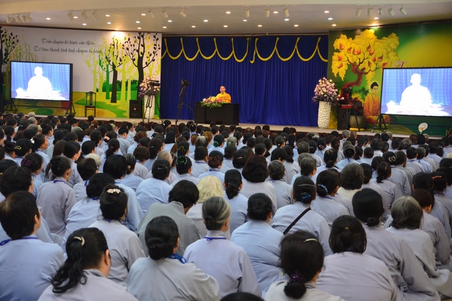 The speech “Examine yourself!” in 88th Seven-Day Retreat