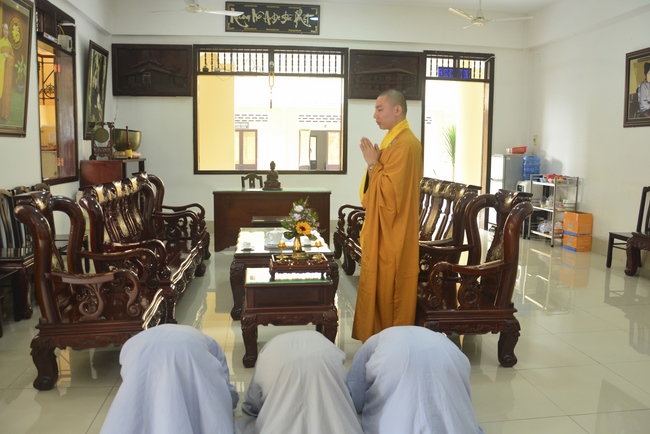 The speech “Examine yourself!” in 88th Seven-Day Retreat